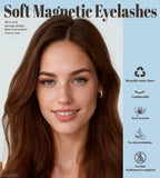 CoolleMi Foxy Black Magnetic Lashes | Glue-Free Game Changer | Zero Mess Winged-Out Cat Eye for an Instant Lift