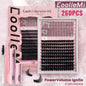 CoolleMi Ignite 260-320PCS DIY Lash Clusters Kit | Eyelash Extensions for Beginner Makeup | 3D Wispy Manga Lashes | Waterproof Bond & Seal with Remover & Tweezers